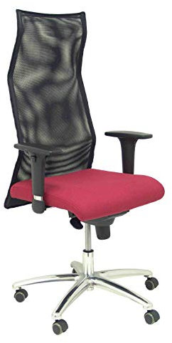 Piqueras y Crespo Sahúco XL - Ergonomischer Lenksessel mit Synchronmechanik und höhenverstellbar, speziell für Personen mit Einer Körpergröße von bis zu 160 kg.