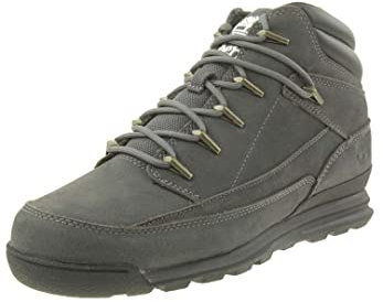 Timberland Euro Rock Water Resistant Basic, Stivali, Uomo, Dark Grey Nubuck, 44.5 EU
