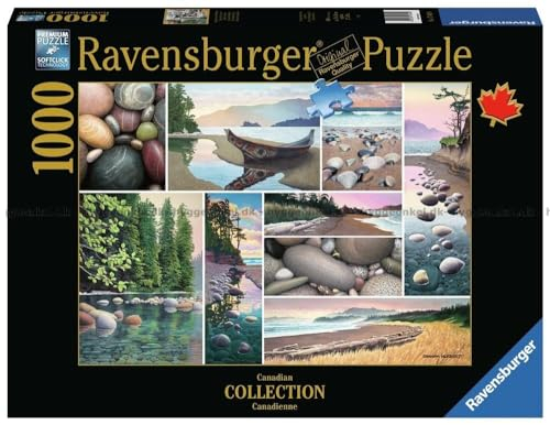 Ravensburger Canadian Collection: West Coast Tranquility 1000 Piece Jigsaw Puzzle for Adults - 17469 - Every Piece Unique, Softclick Technology for Perfect Fit