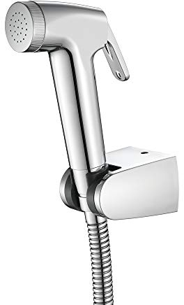 Hand-Bidet-Sprühgerät for Toiletten-Stoffwindel-Sprühgerät ABS, tragbares, an der Wand montiertes Stoffwindel-Wasch-Dusch-Sprühgerät-Set mit einzelnem kaltem Bidet-Aufsatz for die persönliche Hygiene,
