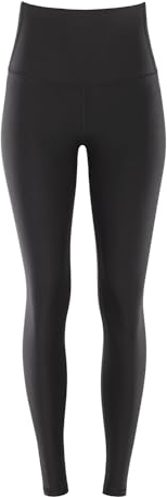 WINSHAPE Damen Functional Comfort Tights Hwl117c “high Waist” Leggings, Schwarz, M EU