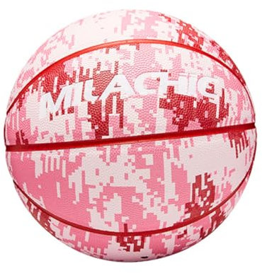 Toddmomy 1stk Basketball Draussen Männer Für Kinder Für Kinder Rosa Wettkampfbälle Jugendstraße Für Männer Zubehör Pu Student Junge