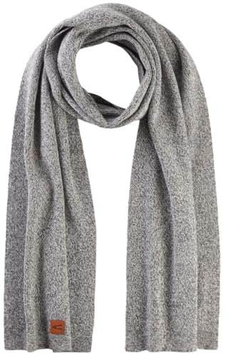 camel active 407520-4V52 Schal, Rock Gray, Einheitsgröße