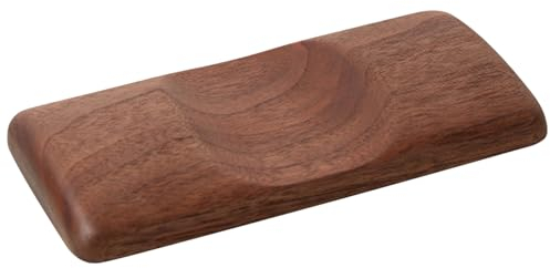 mawel Handauflage Aus Für Das Handgelenk – Ergonomische Maus-Handgelenkauflage Aus, Walnuss-Handgelenkauflage, Maus-Handstütze, Tastatur Und Maus, Handgelenkpolster Aus Massivem Für Computer-