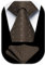 Enlision Krawatte Braun Herren Hochzeit Plaid Krawatten mit Einstecktuch Formell Business Krawatte & Taschentuch Set