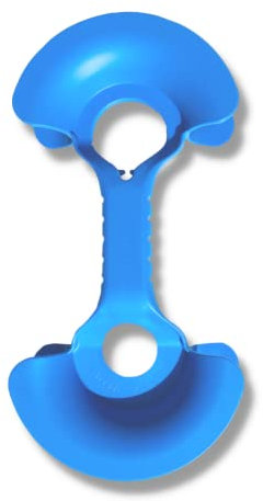 2 Stück ViD® Kabelhantel Kabelaufroller Clevere Aufbewahrung für Verlängerungskabel