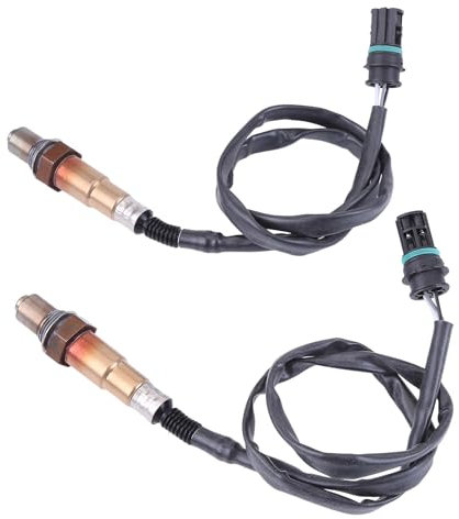 Slakerbe 2 Stück Lambdasonde Regelsonde Kompatibel für B*MW N52 N53 N54 E87 E90 E60 E83 E84 E70 E85 O2 Oxygen Sensor 0258010412 0258010413 0258010422 0258010414 0258006790