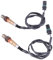 Slakerbe 2 Stück Lambdasonde Regelsonde Kompatibel für B*MW N52 N53 N54 E87 E90 E60 E83 E84 E70 E85 O2 Oxygen Sensor 0258010412 0258010413 0258010422 0258010414 0258006790