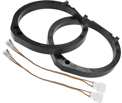 Motoforti 6.5 Speaker Adapter Spacer Ring with Wire Combination for Honda Long-lasting