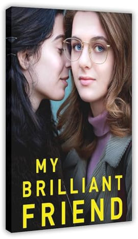 TCMAHE Poster della serie TV My Brilliant Friend (3), poster su tela, decorazione artistica da parete per soggiorno e camera da letto, 20 x 30 cm