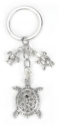 Schlüsselanhänger Schildkröte Aus Metall, Kreativer, Vintage-Inspirierter Für Auto, Als Geschenk Für Frauen, Paare Oder Zur Einschulung, Personalisiert Und Ideal Für Weihnachten, Geburtstage Und Mehr