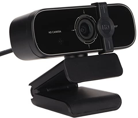 XUMIUZIY 1080P Webcam with Microphone, USB HD Web Camera for PC Laptop, Adjustable FOV, Auto Focus, Computer Camera for OS X for Win10/7/Vista/XP for Linux
