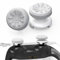 TEUVO Joystick Thumbstick Grips para PS5 Joystick PS4 Joystick, Objetivo Asistir Silicona Tapa para PS5 Mando Ayuda con Control Accesorios para PS5 Controller Reducir Pulgarcito Fatiga, Blanco, 2 Pcs