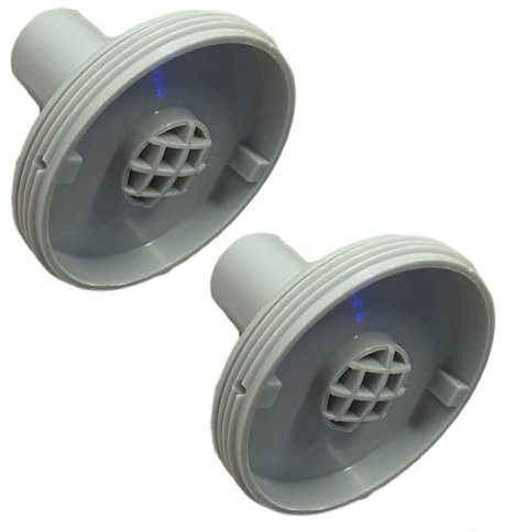 Connettore filtro senza cuciture per Intex per presa piscina 1 25 pollici progettato per un facile utilizzo (2-grigio)