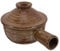 Gatuida Cacerola con Tapa de Barro Olla Saludable para Sopa Utensilio para Cocinar Microondas de Alta Temperatura para Guisos y Arroz 1.5L