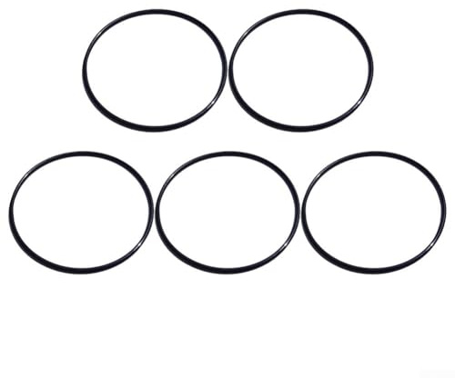 O-Ring-Dichtung für Intex SPS25 SPS50 SPS75 SPS100 Filterpumpe, Innendurchmesser 77 mm, Außendurchmesser 82,6 mm, Dicke 2,8 mm, Ersatzteil für Sandfilteranlage, Poolausrüstungszubehör (5 Stück)