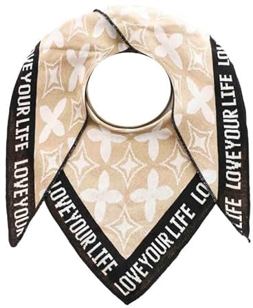 Zwillingsherz Schal Dreieckstuch Damen Halstuch viele verschiedene Muster Freizeit 50% Baumwolle, 50% Polyacryl