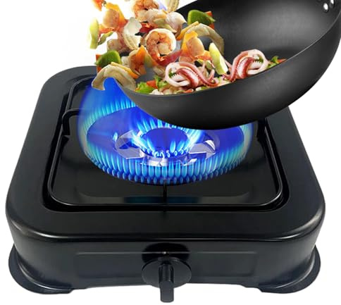 Tktouci Campingkocher | Kompakter Einzelbrenner Outdoor-Kocher | Leichtes Kochzubehör Für Reisen Picknick Camping Grillen Garten Party - Geeignet Für Campingkocher Barbecue Partykochfeld