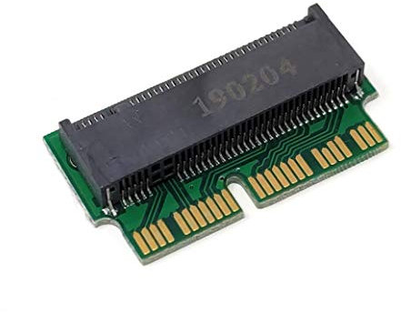 SYSTEM-S 12 + 16 pines a M.2 NGFF M Key SSD tarjeta convertidor para A1493 A1502 A1465 A1466 para MacBook (2014 2015)