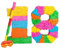 Fax Potato Pinata Set with Stick & Blindfold - 18th Birthday/Anniversary - Rainbow