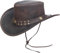Brandslock Cowboy Chapeau Pour Hommes & Femmes-Prime Cuir Australien Chapeau-Léger Mainfait Occidental Chapeau-Modifiable Large Bord Cowgirl Chapeau-Fête Costume Tenue Pour Voyage & Protection Solaire