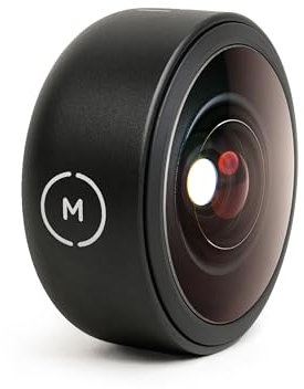 Moment 14mm Fisheye Lens – T-Series & M-Series Mobile Lens for iPhone, Pixel & Galaxy – Super Wide 200° Field of View (M-Series)