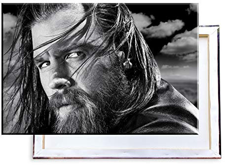 Unified Distribution Sons of Anarchy - 60x40 cm Kunstdruck auf Leinwand • erstklassige Druckqualität • Dekoration • Wandbild