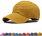 Vintage Unisex Baseball Hüte für Frauen und Männer - Papa Hut für den Täglichen Gebrauch - Gelb - Einheitsgröße