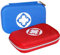 2 Stück Erste Hilfe Set,Mini Erste Hilfe Tasche Leer,Medical Emergency Bag,Tragbare Medizinische，TascheTragbar Medikament Tasche für Reisen, Home, Büro（Rot und blau）