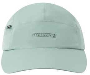 SealSkinz Unisex Scole wasserdichte Taschenkappe mit Reißverschluss Baseballkappe, Mint, One Size