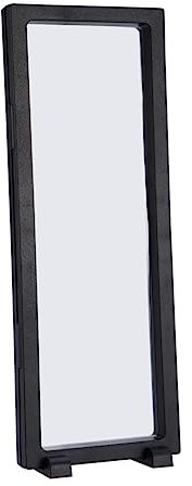 ABOOFAN Floating Frame Display Case Schwarz Transparenter Pe-Folien-schweberahmen Für Schmuck Münzen Und Sammlerstücke Flexible Vitrine Für Tisch Und Schaufenster