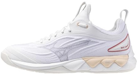 Mizuno Wave Luminous Women's Volleyball Shoe, Scarpe da pallavolo Donna, Bianco/Rosa, 8