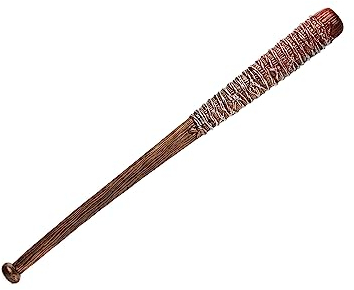 Accessoires de déguisement en plastique pour adulte - Accessoire de déguisement - Machette sanglante - Couteau couperet - Hache pour Halloween, zombie, boucher, accessoires de cosplay (batte de
