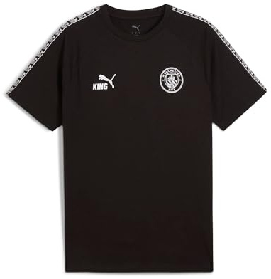 PUMA Manchester City King Tee - Unisex - Black - Large