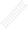 ERINGOGO Doll House Balcony Railing Miniature Wooden Handrail Mini Furniture Prop