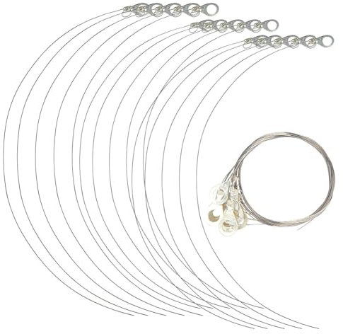 Nagoyuki 15 PCS Soap Cutter Replacement Wires, Stainless Steel Slicer Wire Soap Strings Cheese Slicer Cutter Wires