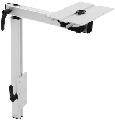 panfudongk Pieds de table pour camping-car, pivotant à 360 °, réglable avec une grande capacité de charge jusqu'à 50 kg, pied de table pour bureau et cadre de table, en métal, montage facile