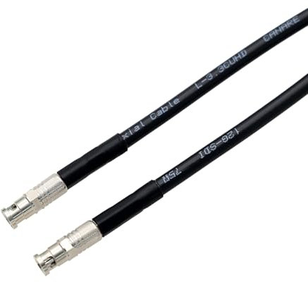 HangTon Câble SDI 12G HD BNC vers Micro BNC pour Blackmagic Video Assist 5, Micro Studio Camera 4K G2 ATEM, 6G 3G HD SDI Video 2 m