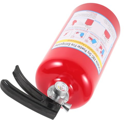 Mipcase Scatola Portaoggetti a Forma di Estintore in Abs Compartimento Nascosto e Accesso Rapido, per Nascondere Contanti e Gioielli in Casa