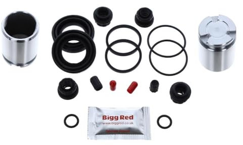 Bigg Red – REAR L & R Brake Caliper Seal & Piston Rebuild Repair Kit – Fits Vauxhall Insignia