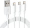 ilikable iPhone Charging Cable 3 Pack 6ft Lightning Cable Mfi Certified iPhone Charger USB to Lightning Cable Compatible with iPhone 15/14/1312/11 Pro Max/Xs/X/XR/8/7/6s/6/SE/iPad/AirPods More