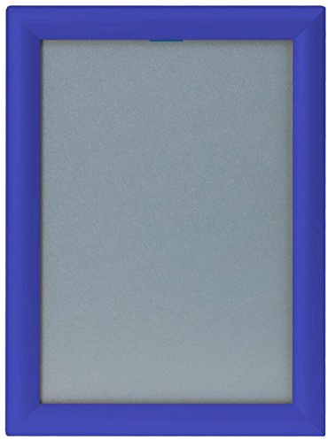 Blauer A2 Klapprahmen auf Gehrung Snap Frame 25mm Plakatrahmen Posterrahmen