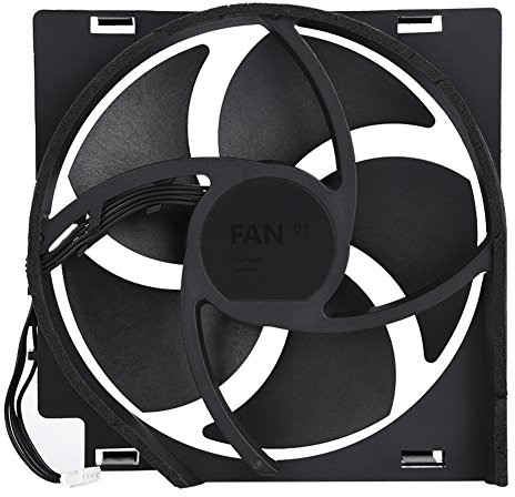 Xbox One Internal Cooling Fan Fast Heat Dissipation Quiet Cooling Fan Cooler with 5-Blade Replacement for Xbox One/Xbox One S(xbox one s)