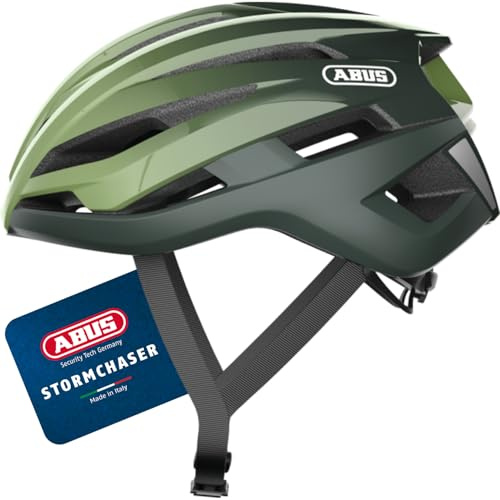 ABUS Rennradhelm StormChaser - Leichter und komfortabler Fahrradhelm für professionellen Radsport für Damen und Herren