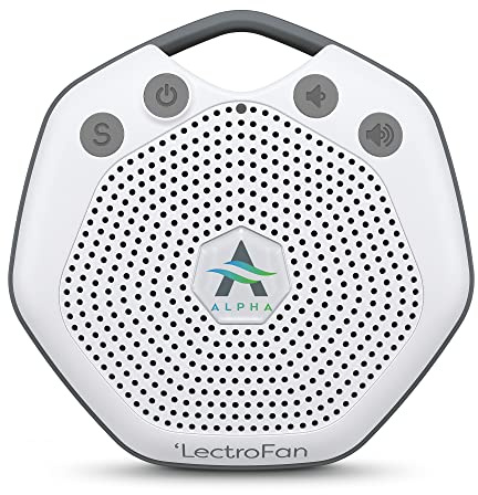 Adaptive Sound Technologies LectroFan Alpha Máquina de sonido para bebé - Máquina de sonido blanco para bebé dormido, máquina de sonido para cuarto de bebé - Máquina de sonido de viaje para bebé