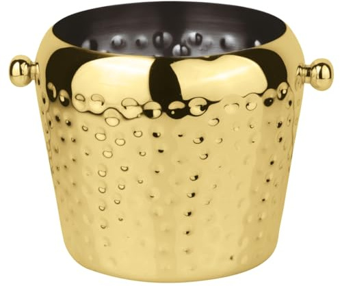 PADERNO Eisbehälter 2 L Edelstahl/PVD Gold [SP]