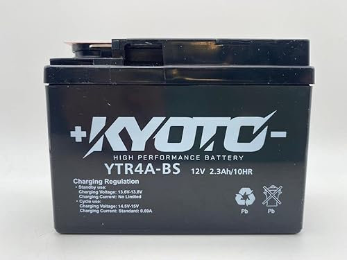 Kyoto Batterie YTR4A-BS Ersatzbatterie für DUCATI RS 996 2000-2001