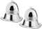 Westmark Tee-Set: 2 Tee-Eier, oval, ø 4 cm + 2 Abtropfschalen, Teatime, Rostfreier Edelstahl, Silber, 153622E7