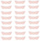 BESTonZON 50pcs Food Tray Hot Dog Container Dessert Plate Concession Stand Paper Serving Trays Food Take Out Tray Hot Dog Paper Trays Red Basket Household Paper Tray Marine Barbecue Boat