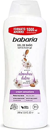 BABARIA Duschgel, Mandeln, Süßigkeiten, 1000 ml